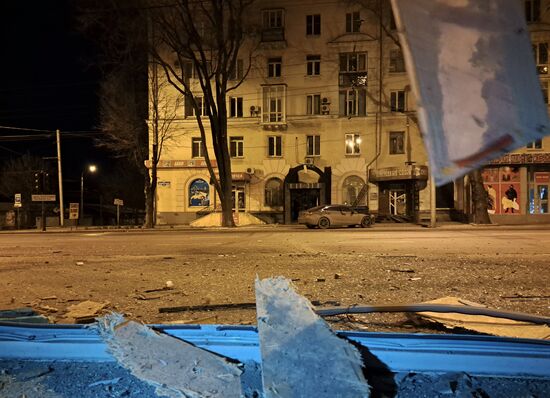 Russia Ukraine Military Operation Shelling
