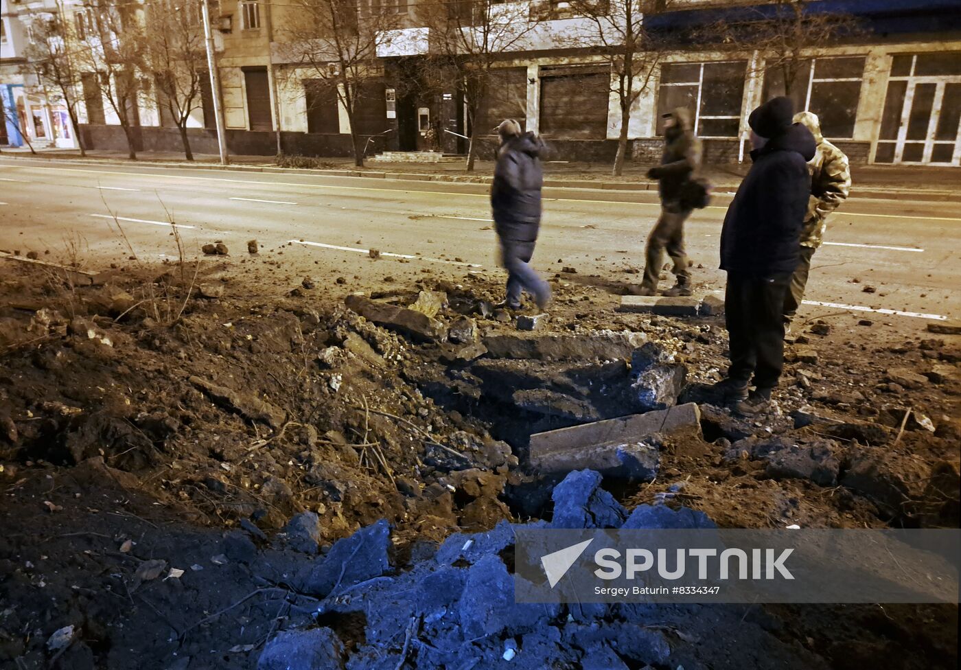 Russia Ukraine Military Operation Shelling