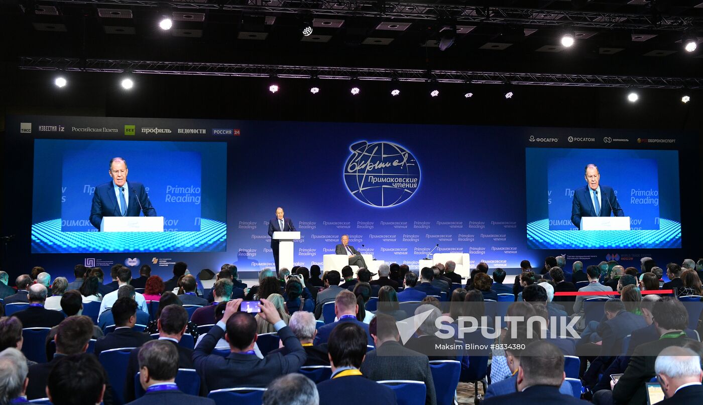 Russia Primakov Readings Forum