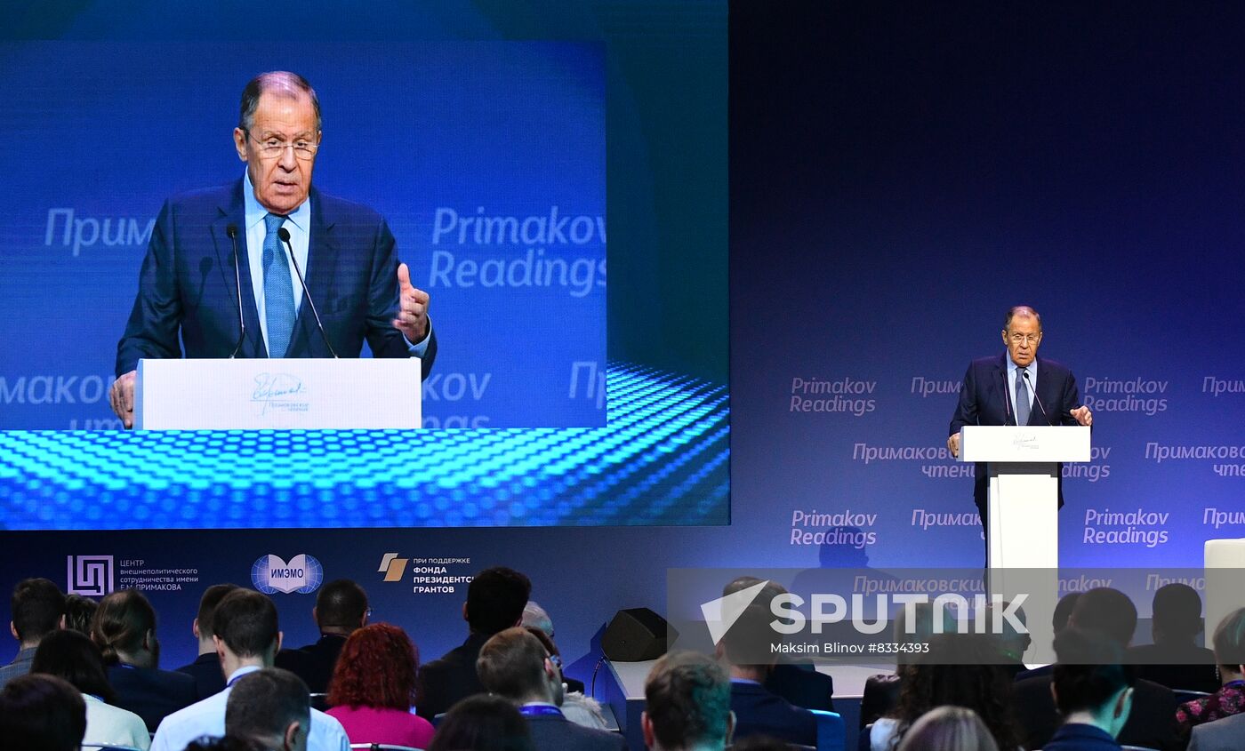Russia Primakov Readings Forum