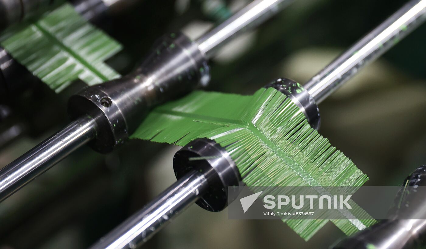 Russia New Year Season Artificial Trees