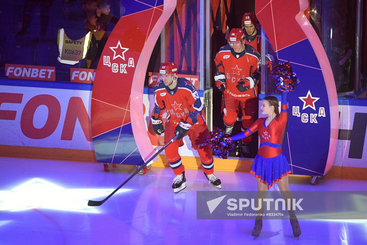 Russia Ice Hockey CSKA - Torpedo