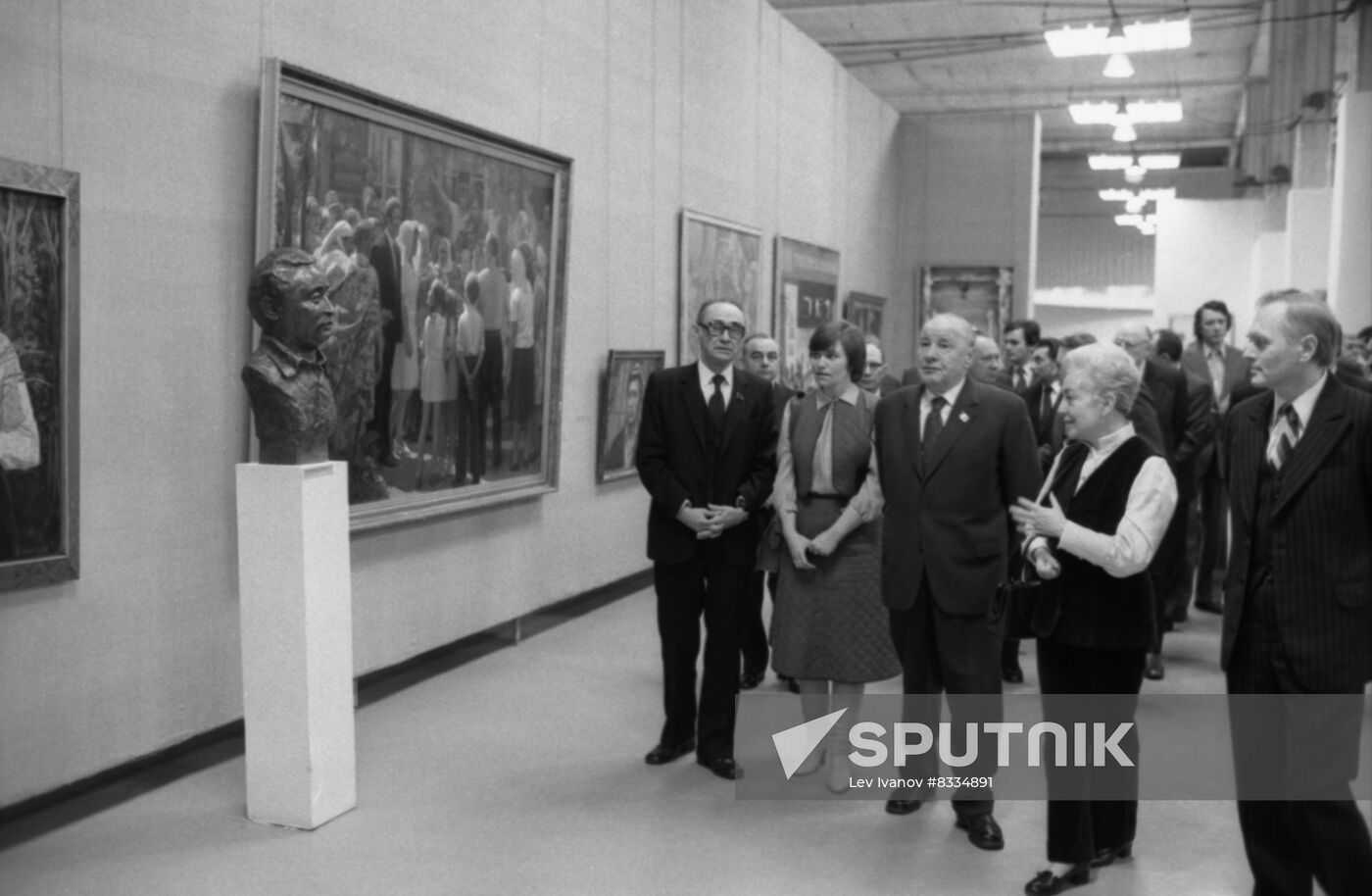 General Secretary of Hungarian Socialist Workers' Party Janos Kadar visits USSR
