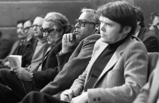 Afghan leader Babrak Karmal visit USSR