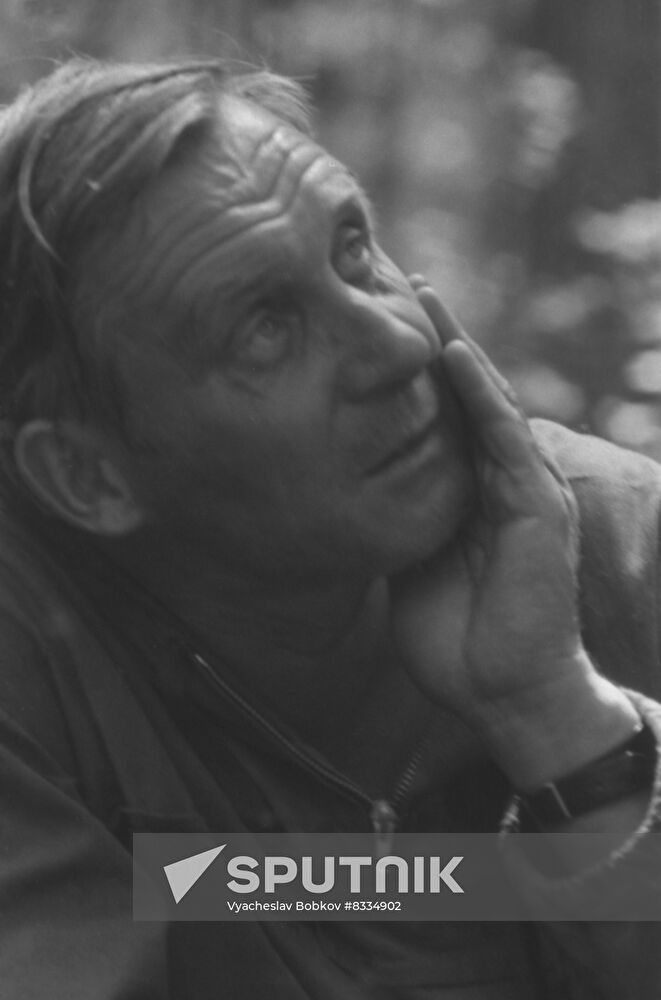 Zoologist Yevgeny Chernikin