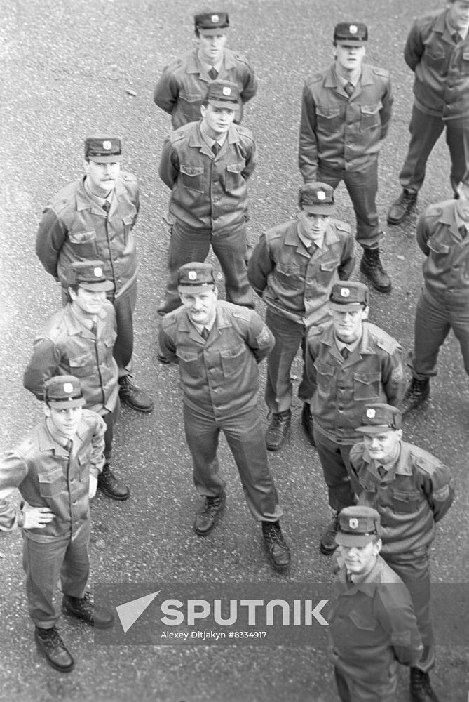 Police school in Paikuse, Estonian SSR