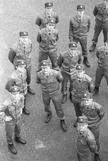 Police school in Paikuse, Estonian SSR