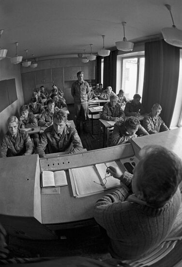 Police school in Paikuse, Estonian SSR