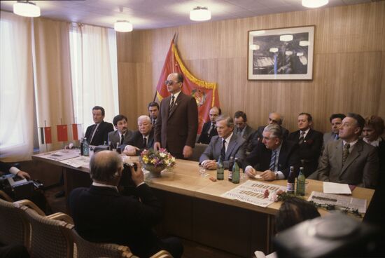 Polish United Workers' Party delegation