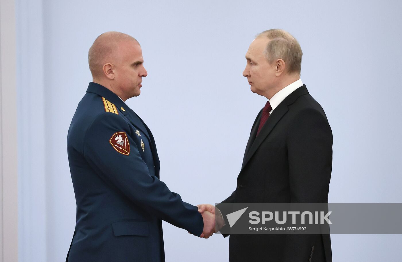 Russia Putin Gold Star Medals Awarding