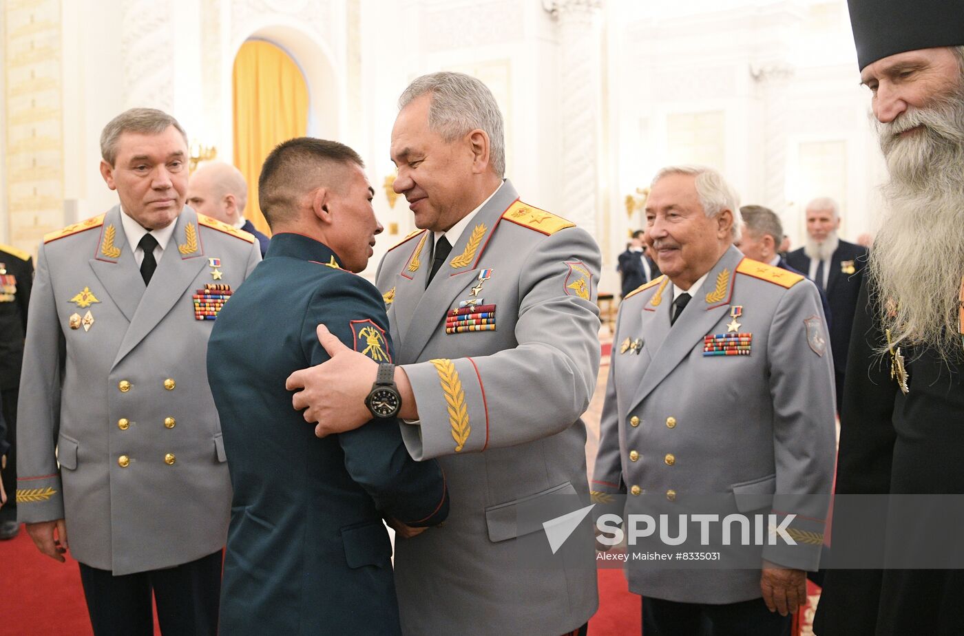 Russia Putin Gold Star Medals Awarding