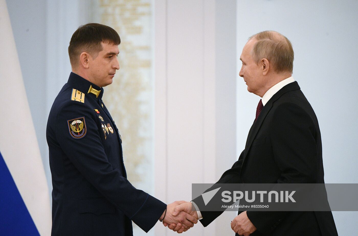 Russia Putin Gold Star Medals Awarding