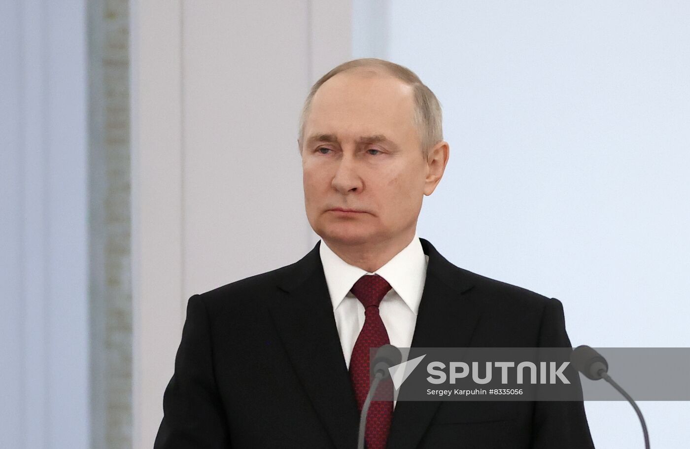 Russia Putin Gold Star Medals Awarding