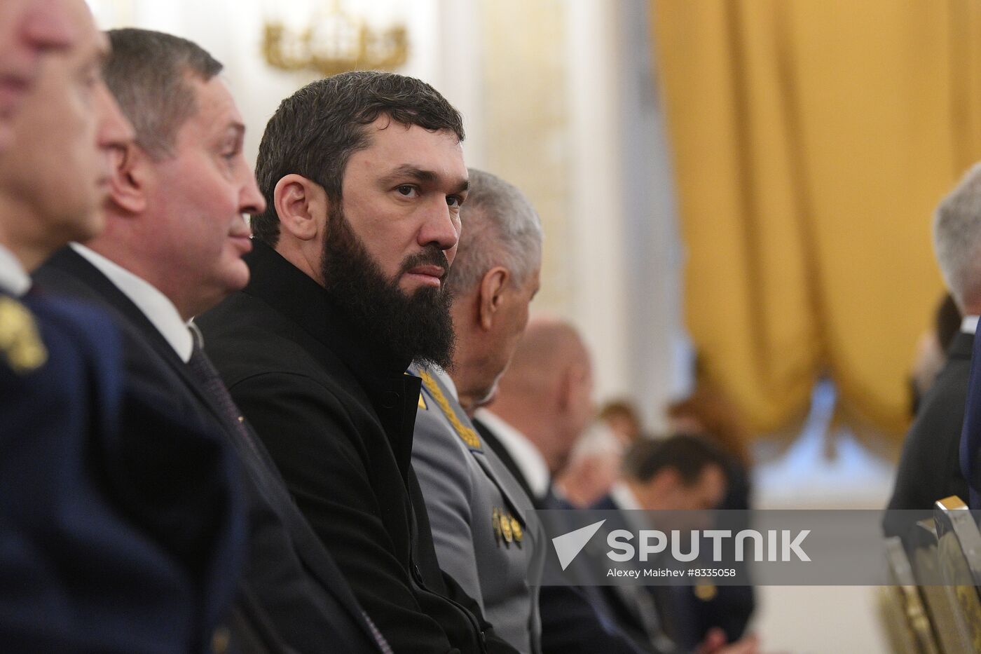 Russia Putin Gold Star Medals Awarding