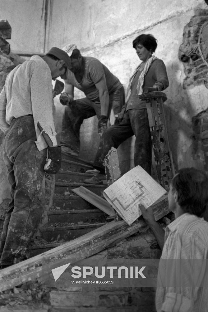 Archaeological excavations in Zalesye