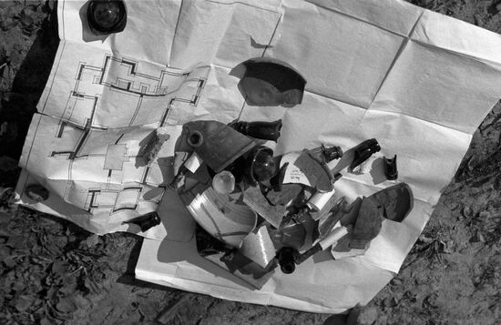 Archaeological excavations in Zalesye
