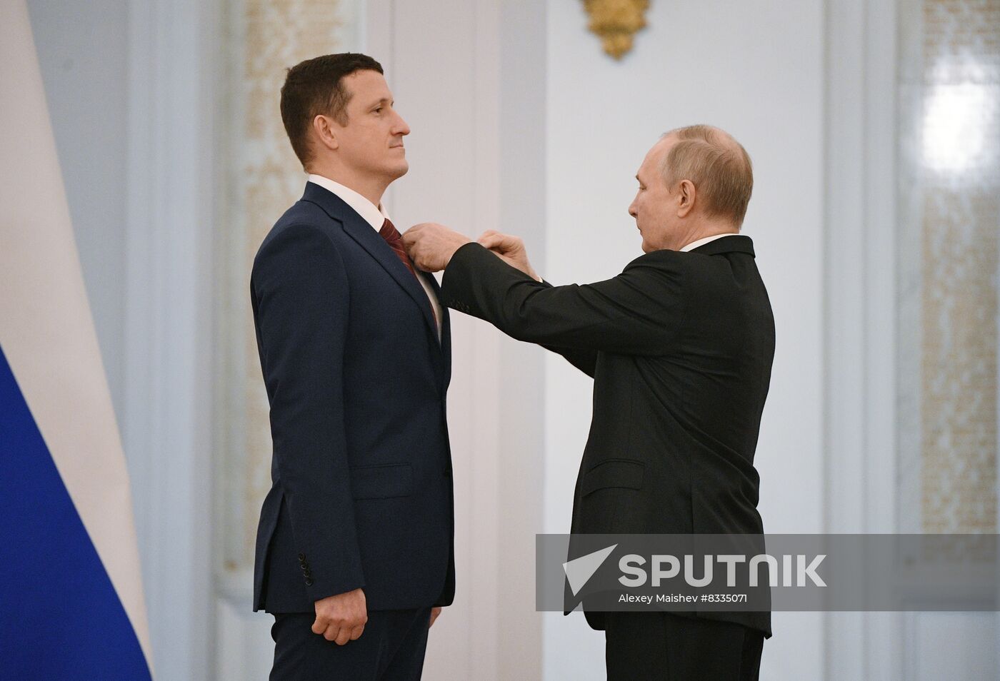 Russia Putin Gold Star Medals Awarding