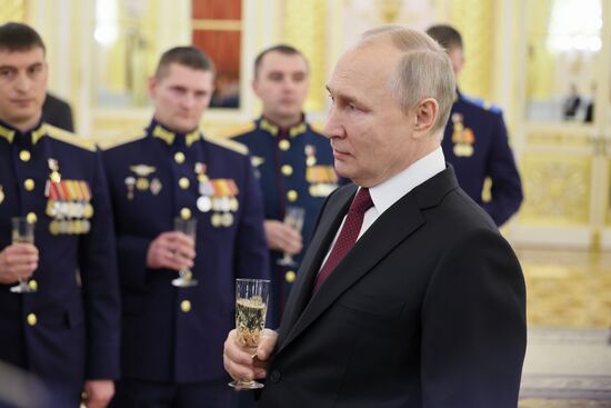 Russia Putin Gold Star Medals Awarding