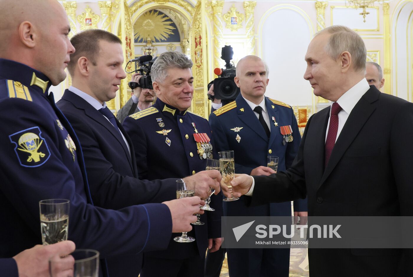 Russia Putin Gold Star Medals Awarding
