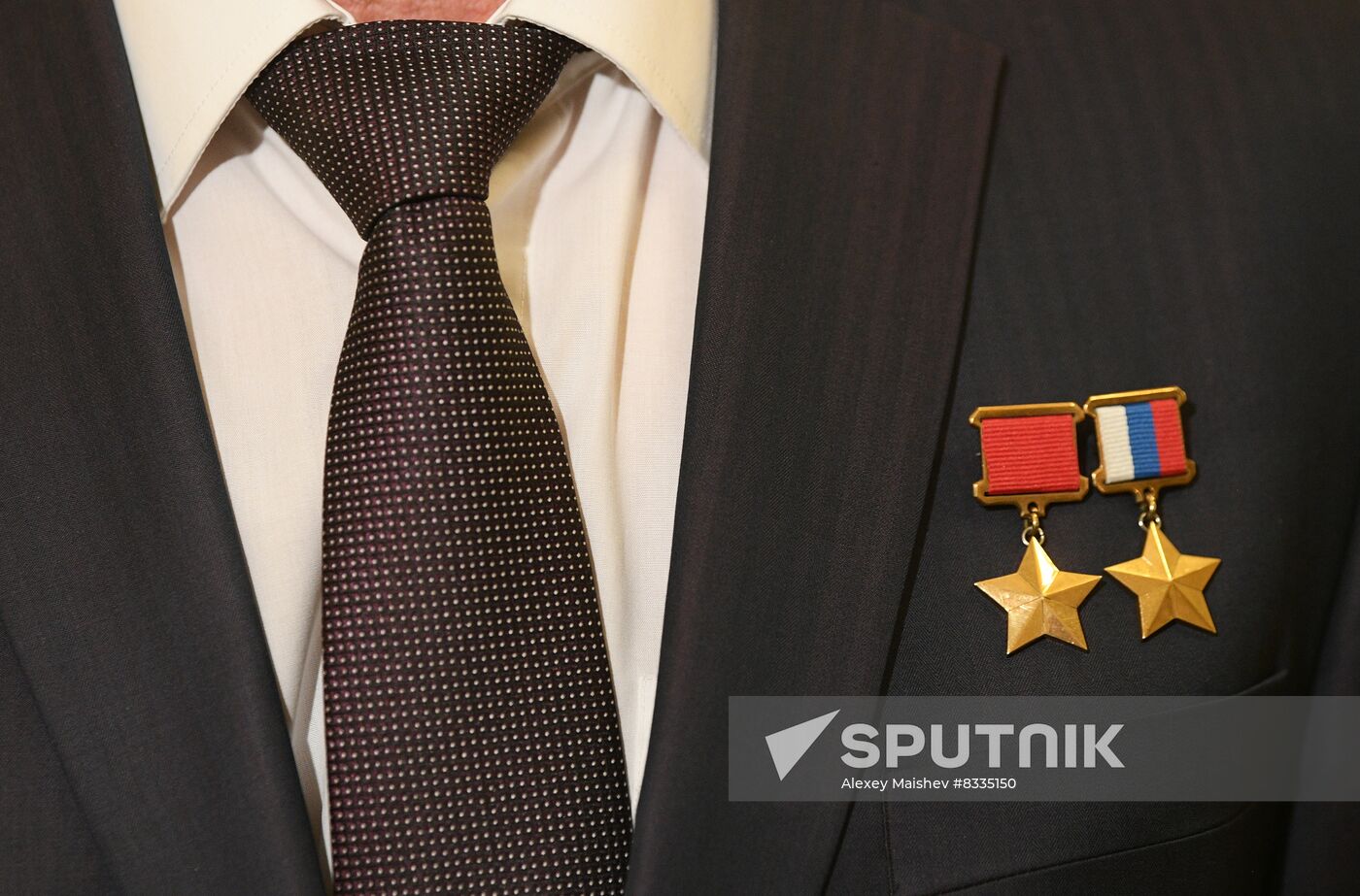 Russia Putin Gold Star Medals Awarding