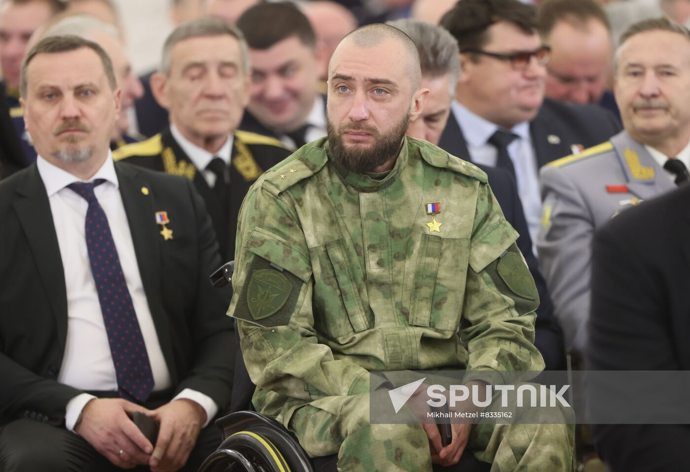 Russia Putin Gold Star Medals Awarding