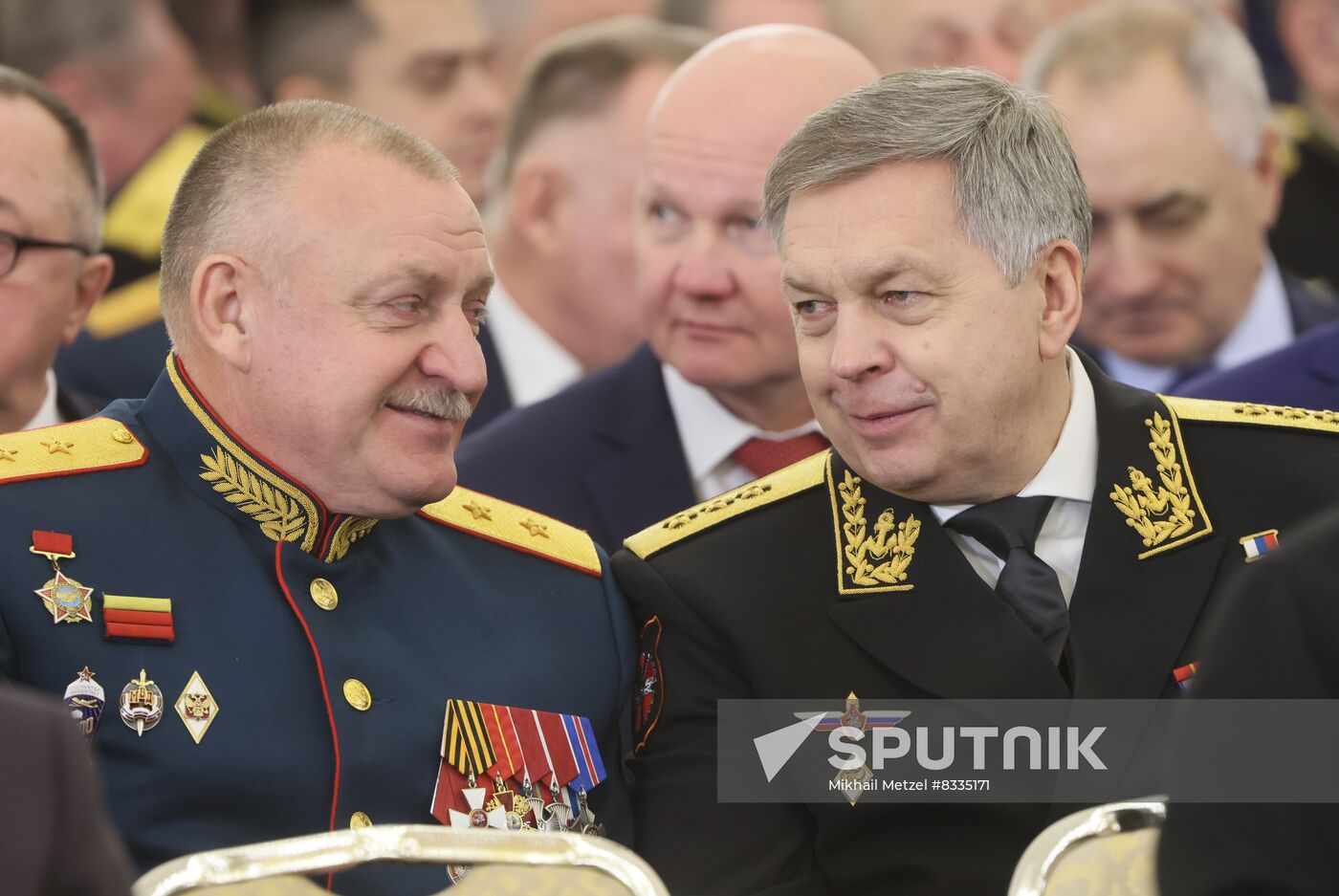 Russia Putin Gold Star Medals Awarding