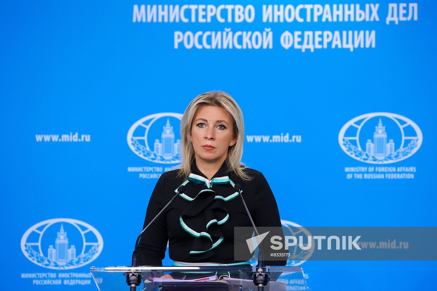 Russia Zakharova Briefing