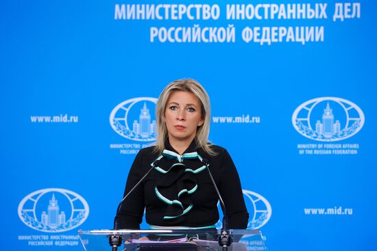 Russia Zakharova Briefing