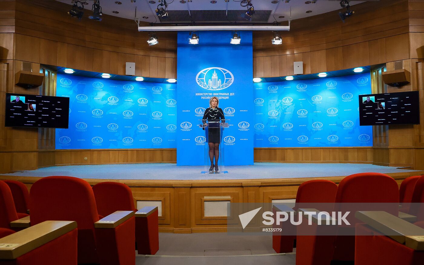 Russia Zakharova Briefing