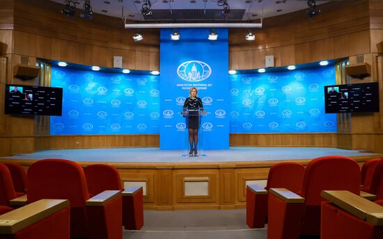 Russia Zakharova Briefing
