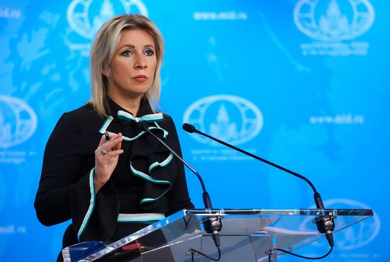 Russia Zakharova Briefing