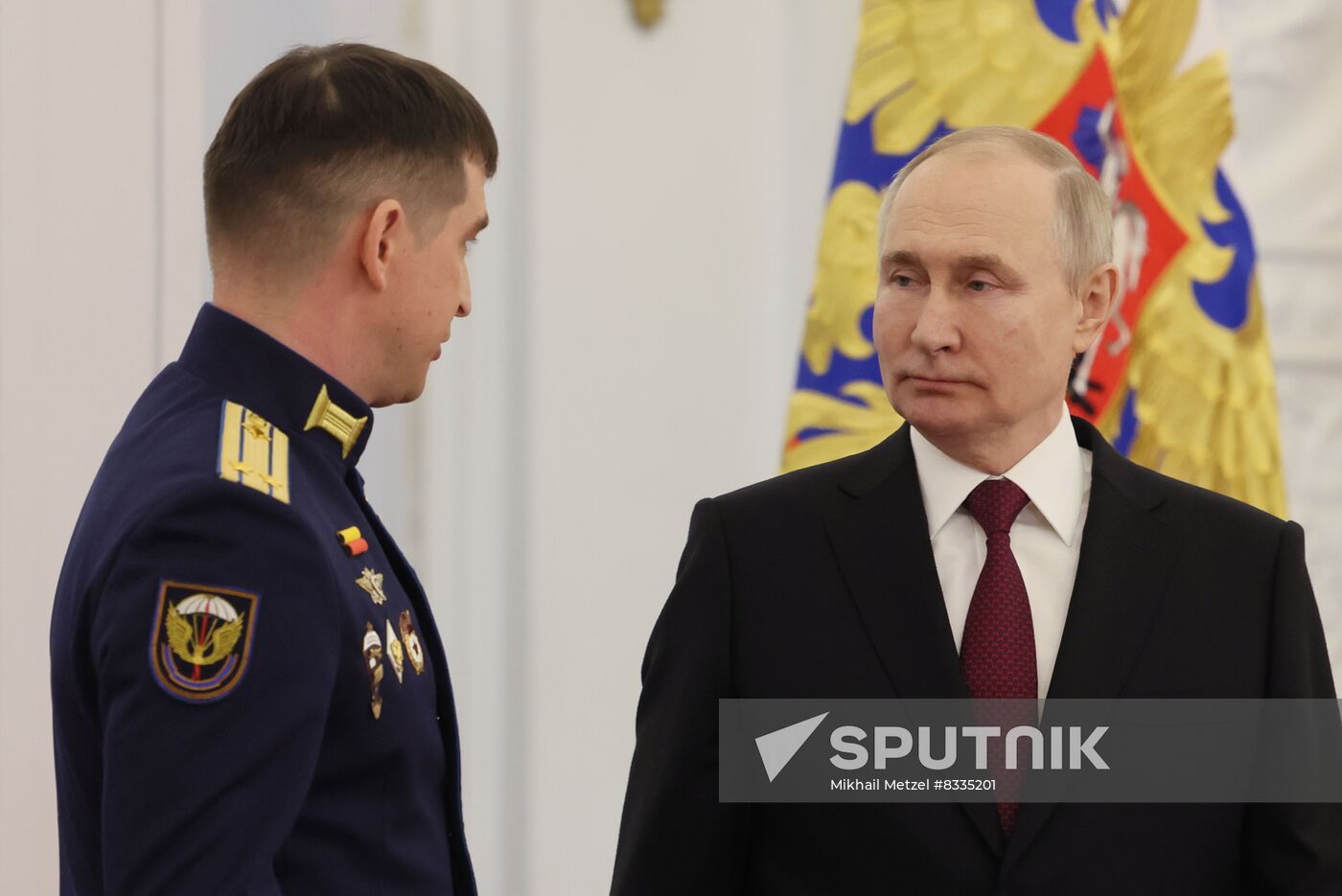 Russia Putin Gold Star Medals Awarding