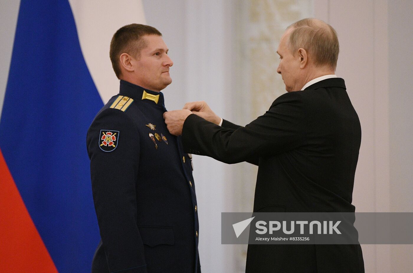 Russia Putin Gold Star Medals Awarding