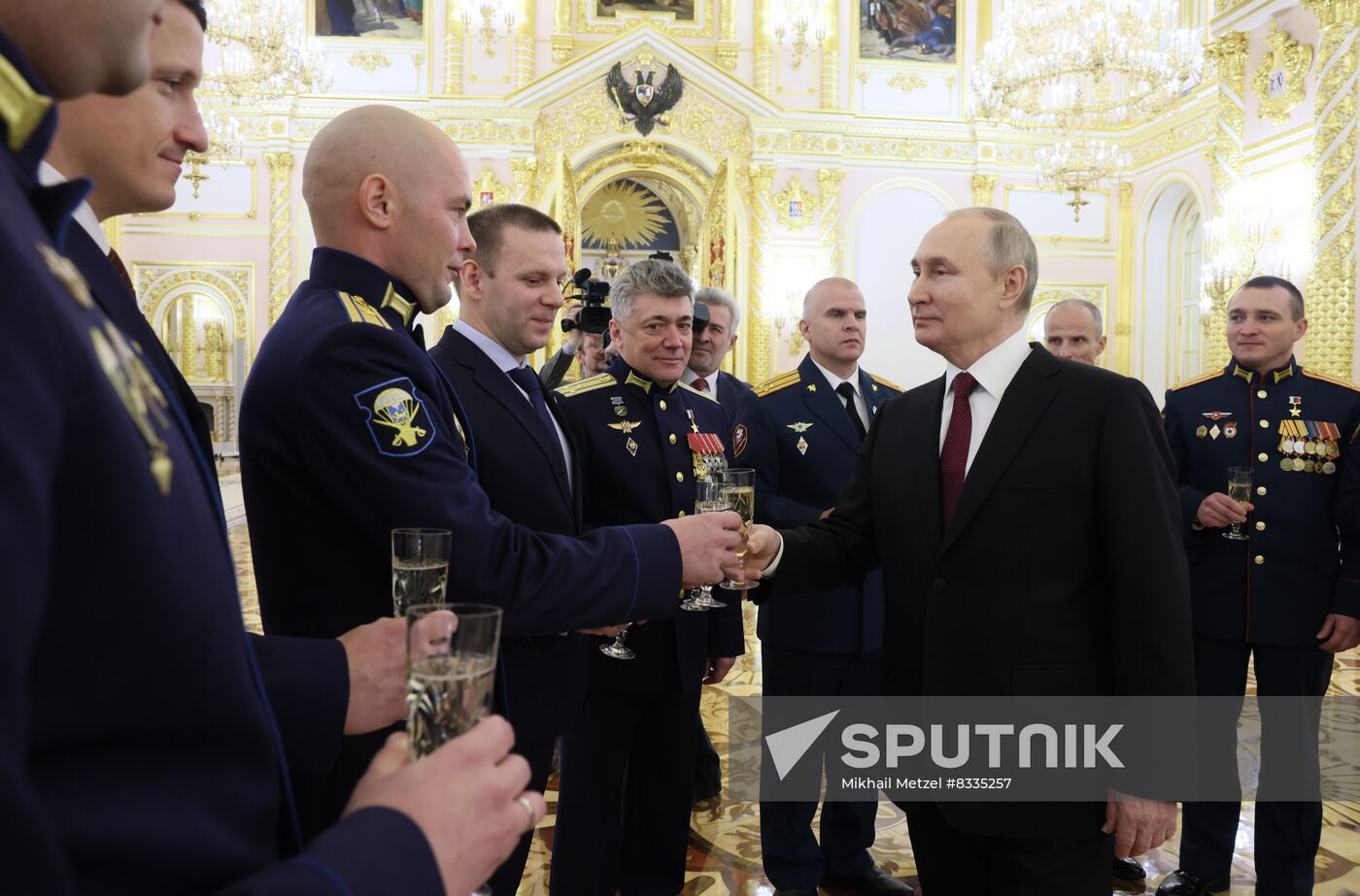 Russia Putin Gold Star Medals Awarding