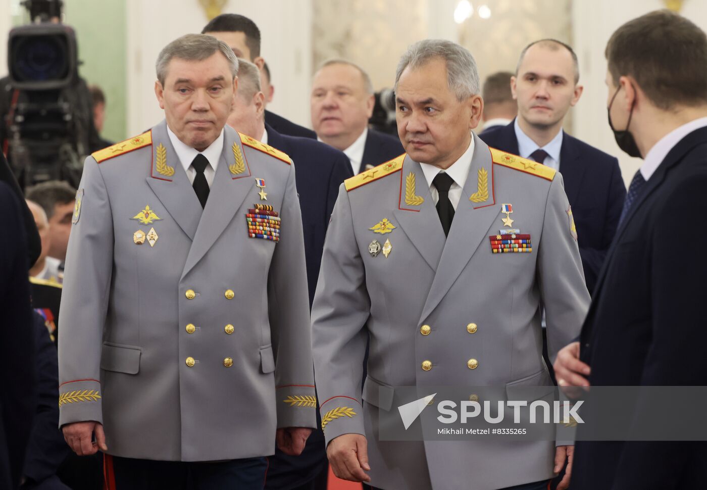 Russia Putin Gold Star Medals Awarding