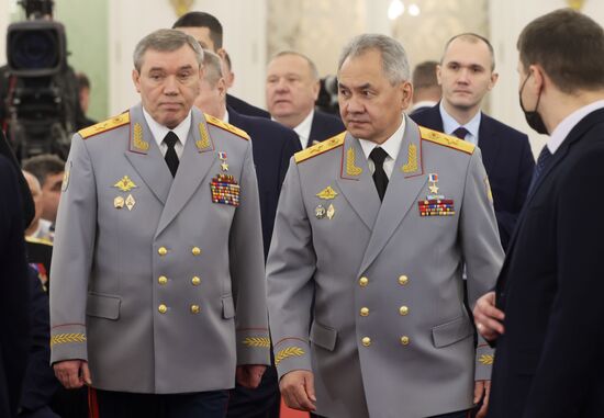Russia Putin Gold Star Medals Awarding