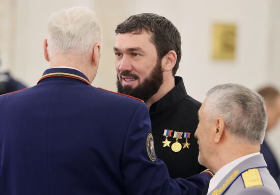 Russia Putin Gold Star Medals Awarding
