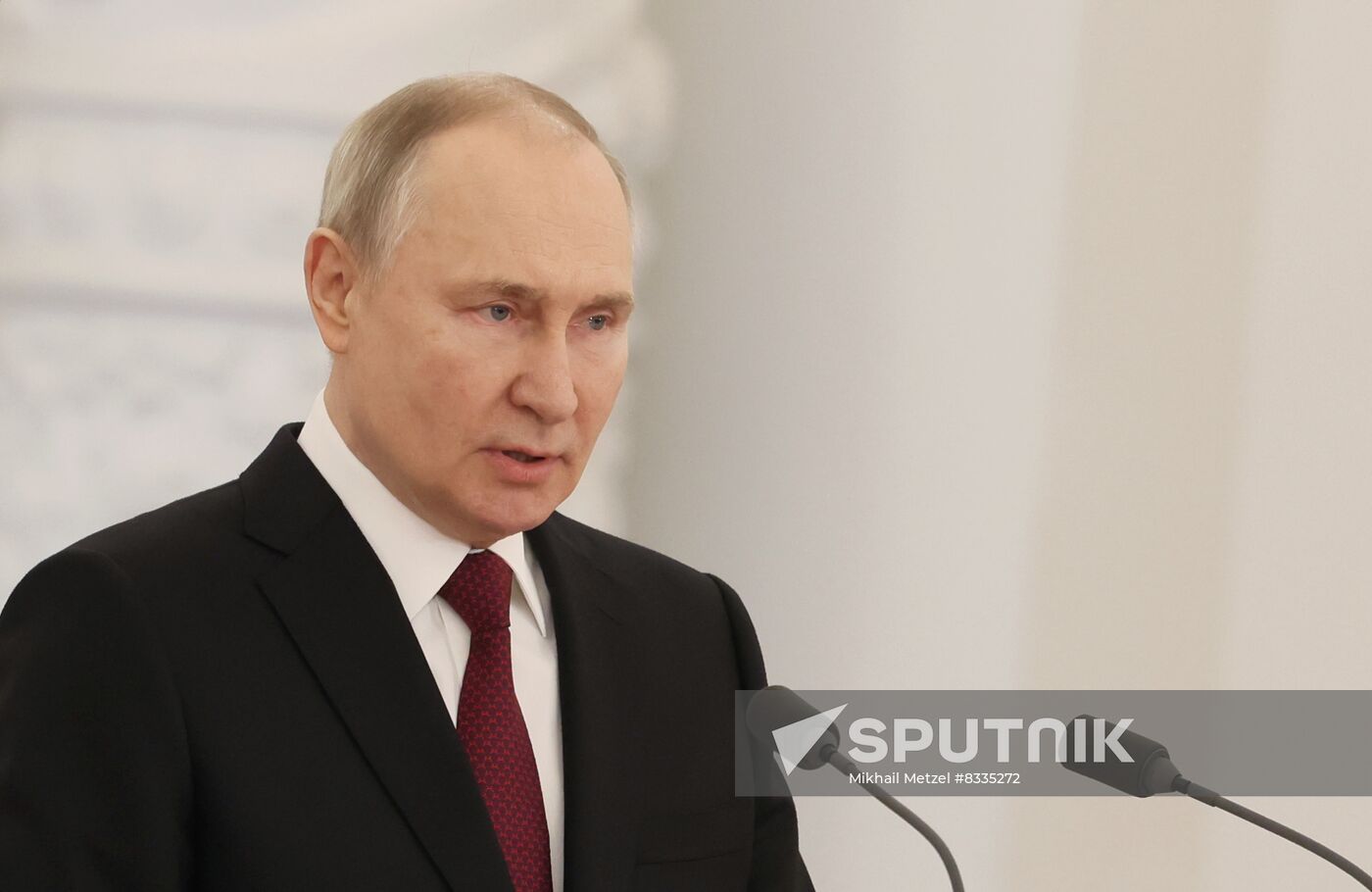 Russia Putin Gold Star Medals Awarding