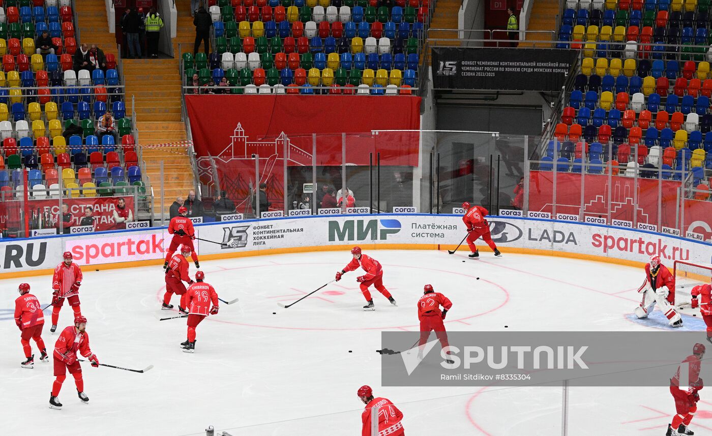 Russia Ice Hockey Kontinental League Spartak - Dynamo