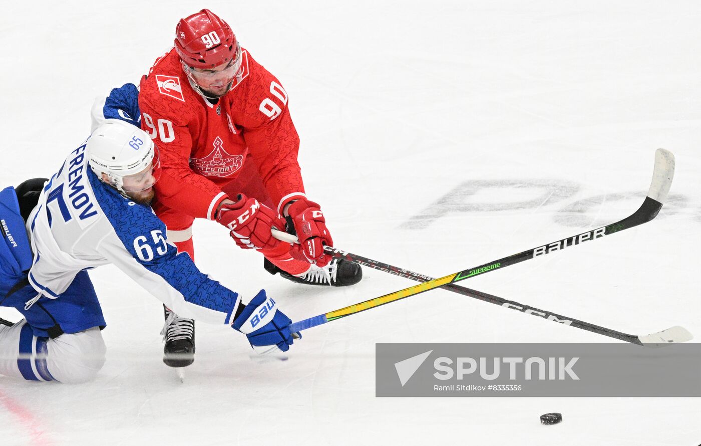 Russia Ice Hockey Kontinental League Spartak - Dynamo