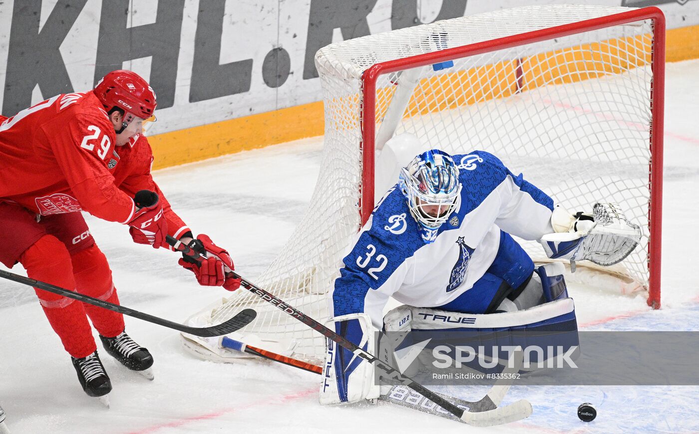 Russia Ice Hockey Kontinental League Spartak - Dynamo