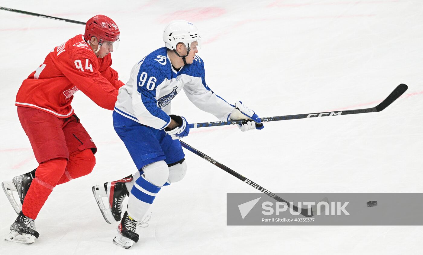 Russia Ice Hockey Kontinental League Spartak - Dynamo