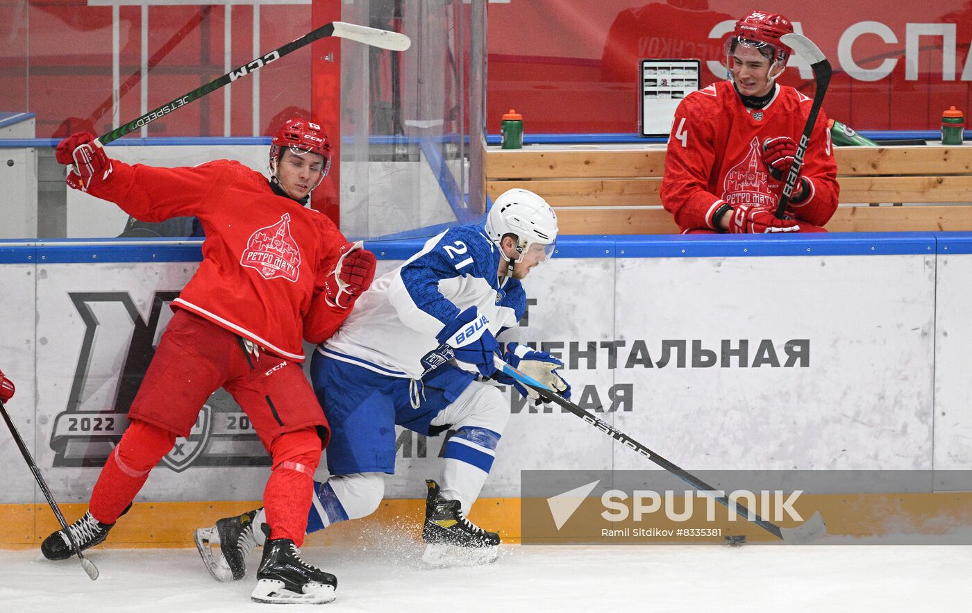 Russia Ice Hockey Kontinental League Spartak - Dynamo