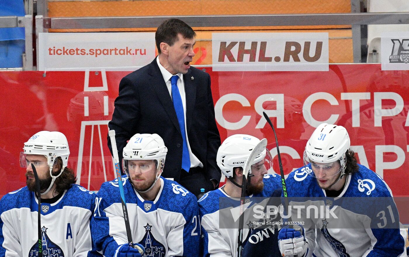 Russia Ice Hockey Kontinental League Spartak - Dynamo