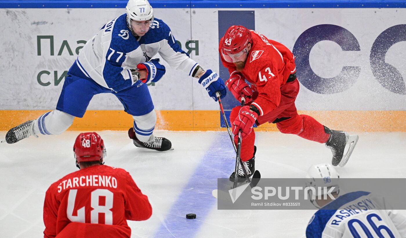 Russia Ice Hockey Kontinental League Spartak - Dynamo