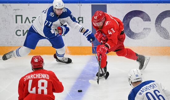 Russia Ice Hockey Kontinental League Spartak - Dynamo