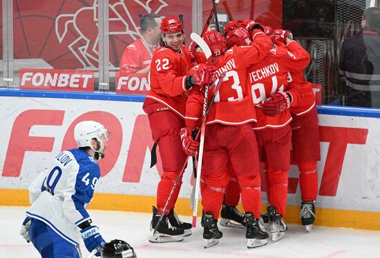 Russia Ice Hockey Kontinental League Spartak - Dynamo