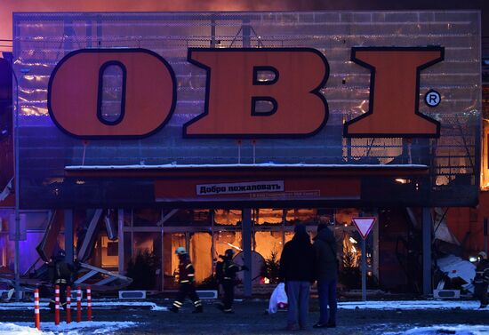 Russia Shopping Mall Fire