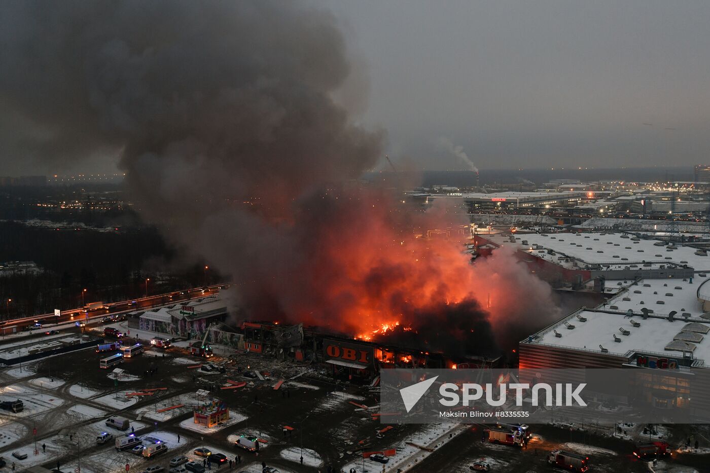 Russia Shopping Mall Fire