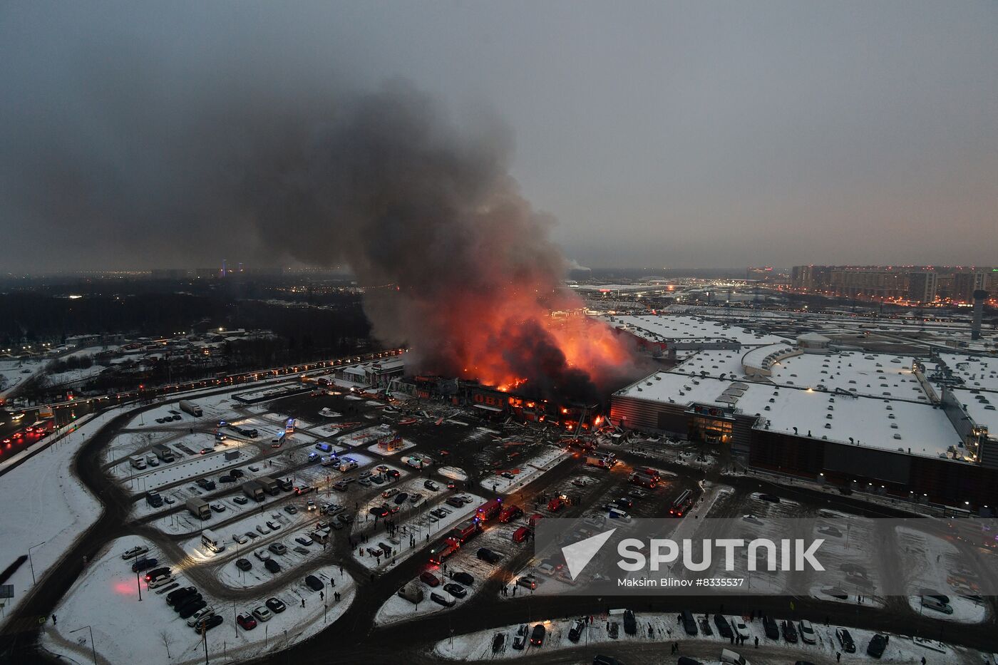 Russia Shopping Mall Fire